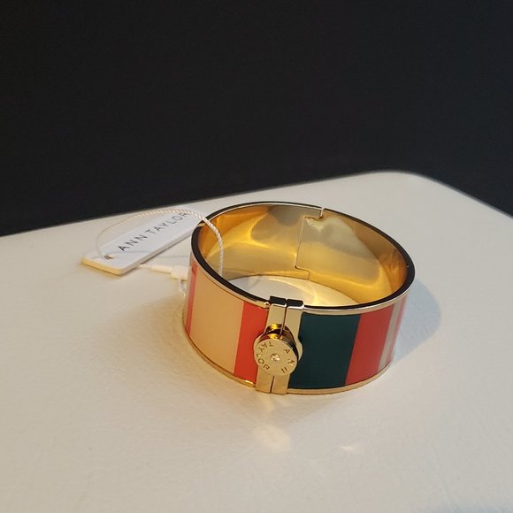 Ann Taylor Wide Hinged Cuff Bracelet - Picture 4 of 4